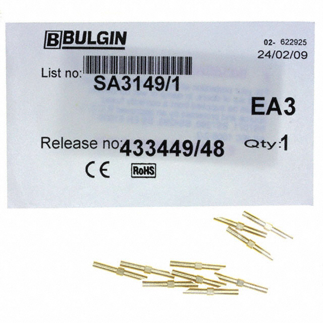 the part number is SA3149/1
